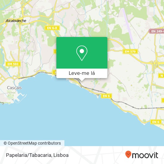 Papelaria/Tabacaria mapa