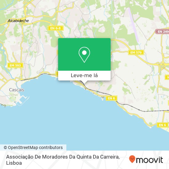 Associação De Moradores Da Quinta Da Carreira mapa