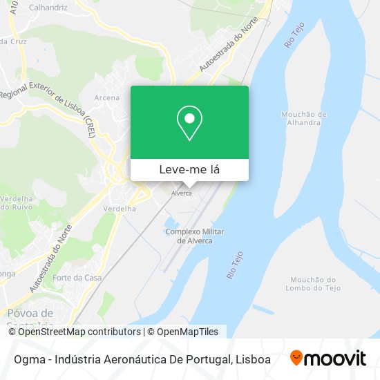 Ogma - Indústria Aeronáutica De Portugal mapa