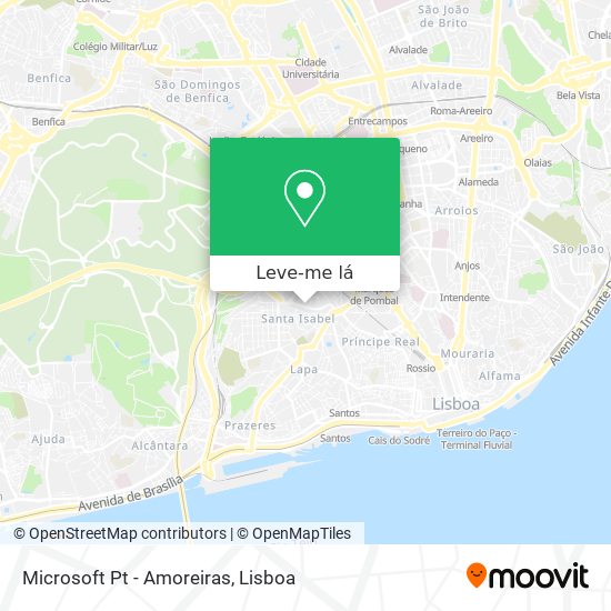 Microsoft Pt - Amoreiras mapa
