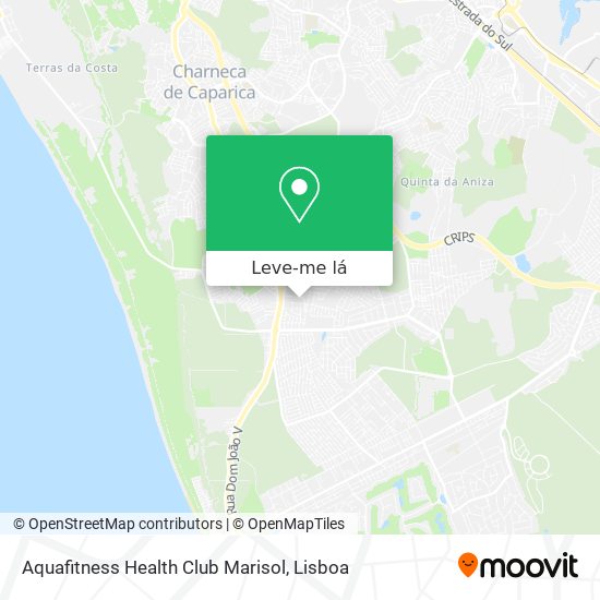 Aquafitness Health Club Marisol mapa