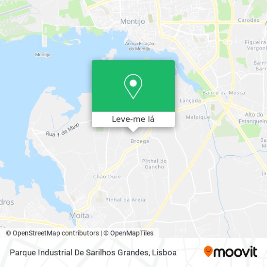 Parque Industrial De Sarilhos Grandes mapa