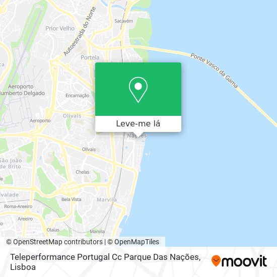 Teleperformance Portugal Cc Parque Das Nações mapa