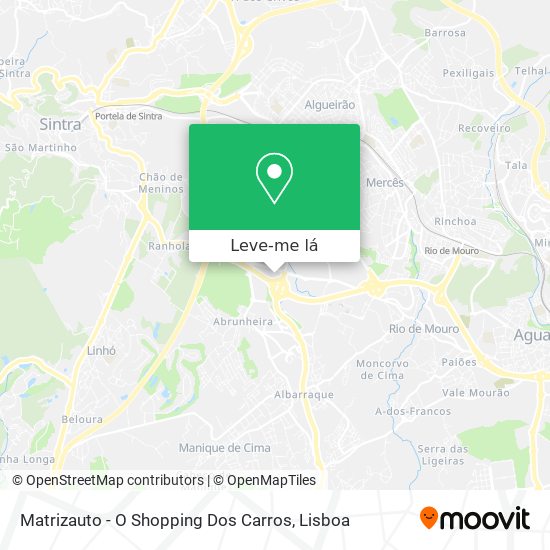 Matrizauto - O Shopping Dos Carros mapa