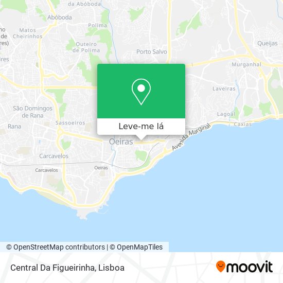 Central Da Figueirinha mapa