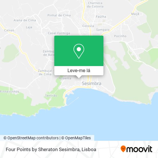 Four Points by Sheraton Sesimbra mapa