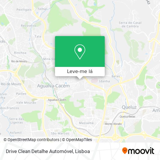 Drive Clean Detalhe Automóvel mapa