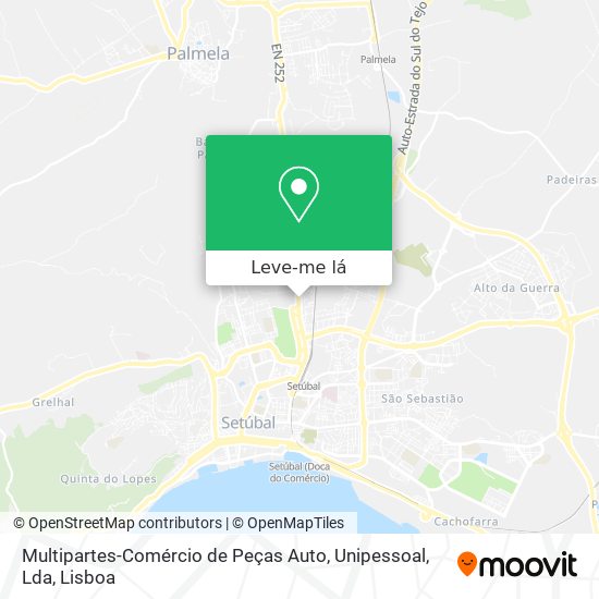 Multipartes-Comércio de Peças Auto, Unipessoal, Lda mapa