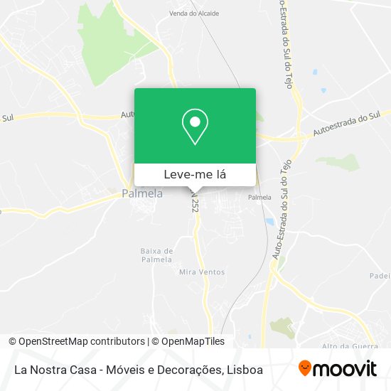 La Nostra Casa - Móveis e Decorações mapa