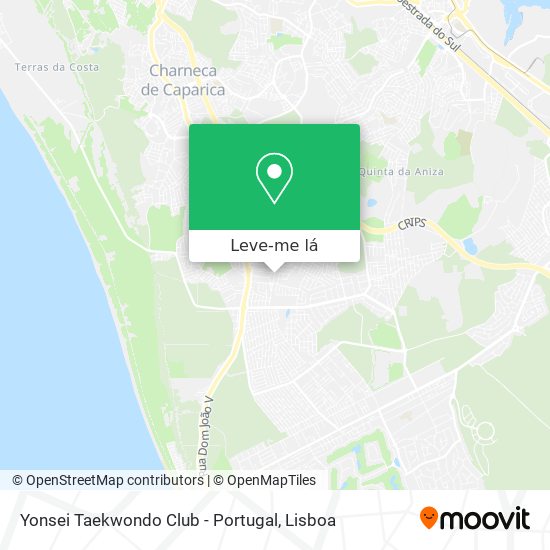 Yonsei Taekwondo Club - Portugal mapa