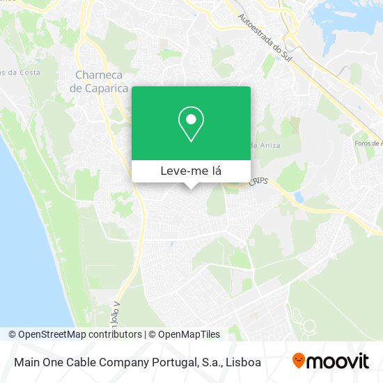 Main One Cable Company Portugal, S.a. mapa