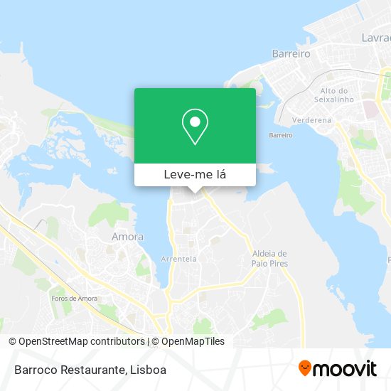 Barroco Restaurante mapa