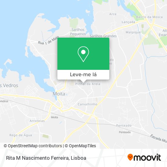 Rita M Nascimento Ferreira mapa