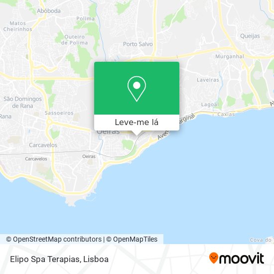 Elipo Spa Terapias mapa