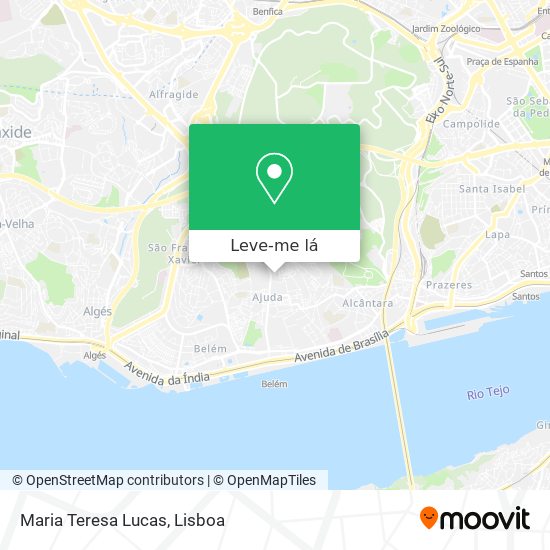 Maria Teresa Lucas mapa