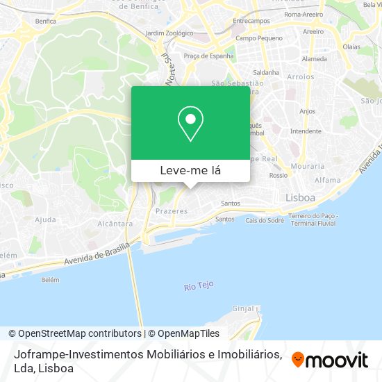 Joframpe-Investimentos Mobiliários e Imobiliários, Lda mapa