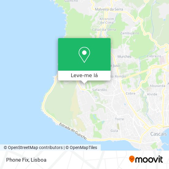 Phone Fix mapa