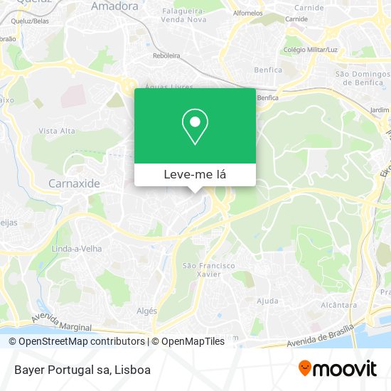 Bayer Portugal sa mapa