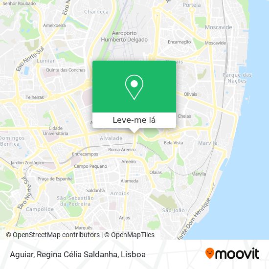Aguiar, Regina Célia Saldanha mapa