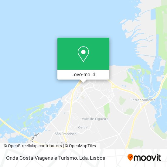 Onda Costa-Viagens e Turísmo, Lda mapa