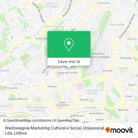 Wedowegive-Marketing Cultural e Social, Unipessoal, Lda mapa