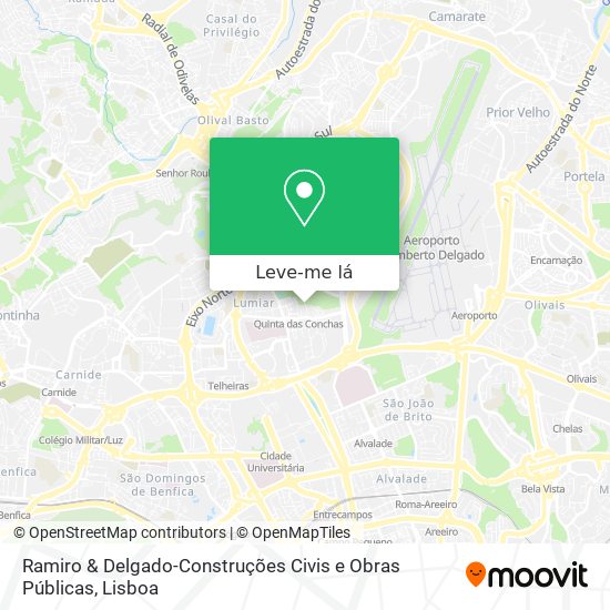 Ramiro & Delgado-Construções Civis e Obras Públicas mapa
