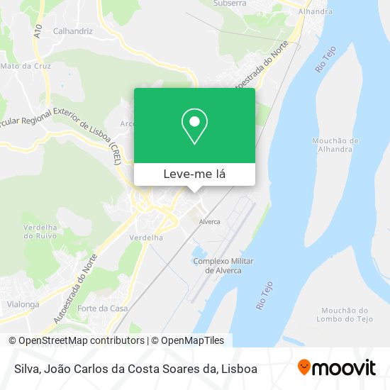 Silva, João Carlos da Costa Soares da mapa