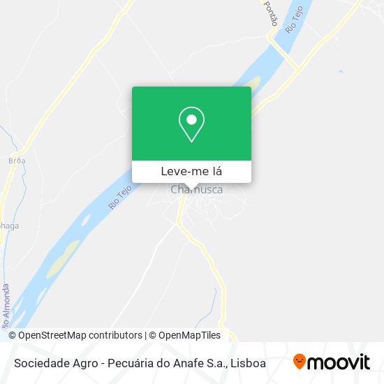 Sociedade Agro - Pecuária do Anafe S.a. mapa