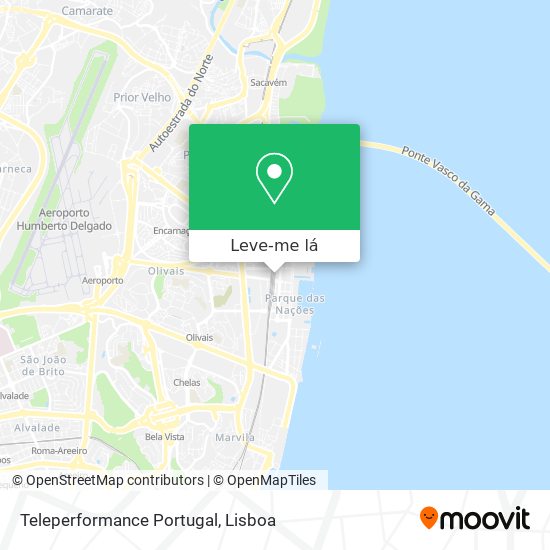 Teleperformance Portugal mapa