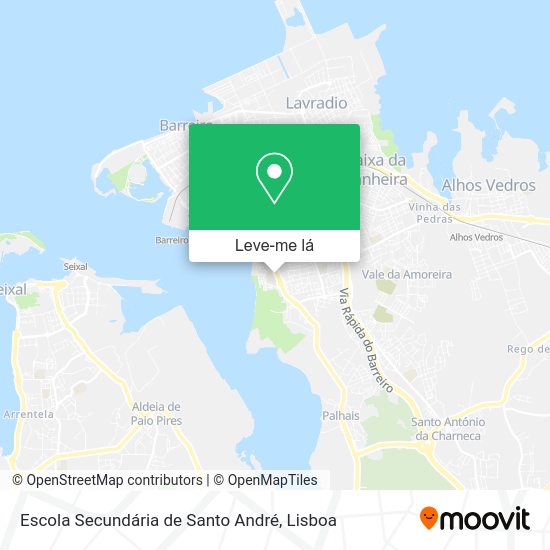 Como chegar a Escola Secundária de