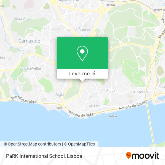 PaRK International School mapa