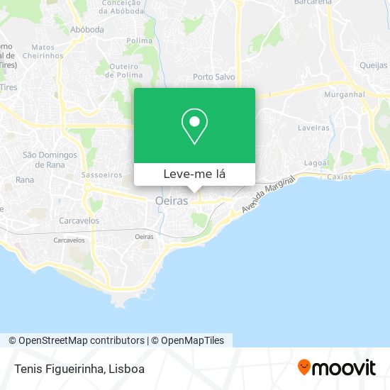 Tenis Figueirinha mapa