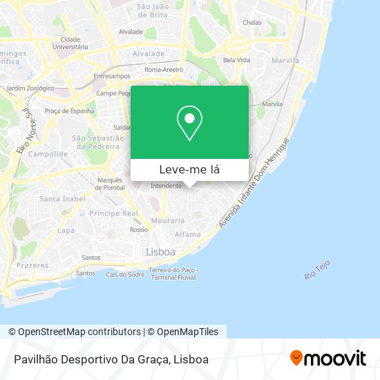 Pavilhão Desportivo Da Graça mapa