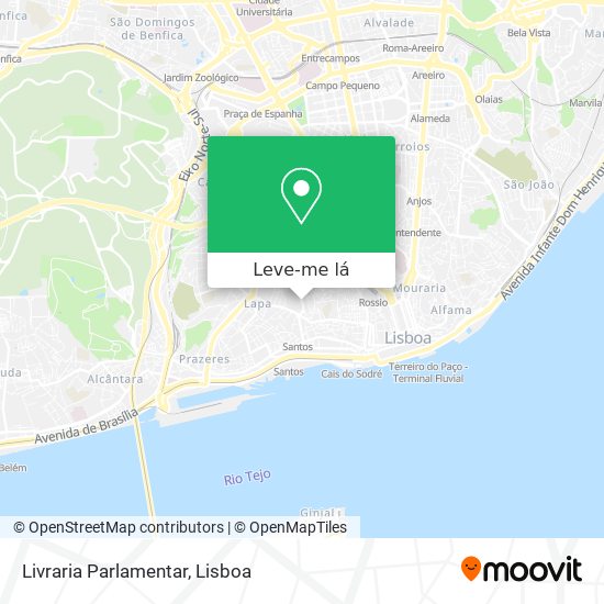 Livraria Parlamentar mapa
