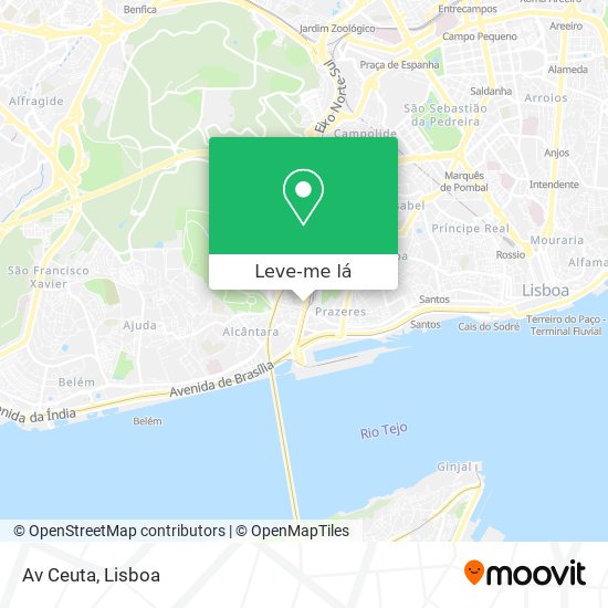 Av Ceuta mapa