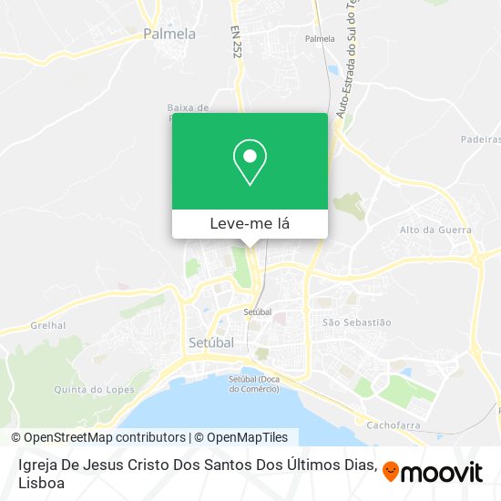 Igreja De Jesus Cristo Dos Santos Dos Últimos Dias mapa