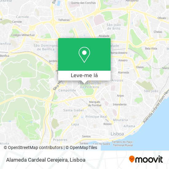 Como chegar a Alameda Cardeal Cerejeira em Lisboa através de Autocarro