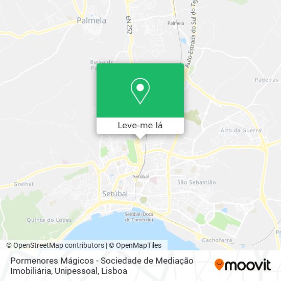 Pormenores Mágicos - Sociedade de Mediação Imobiliária, Unipessoal mapa