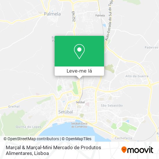 Marçal & Marçal-Mini Mercado de Produtos Alimentares mapa