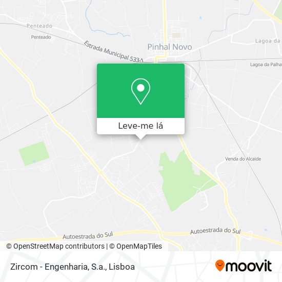 Zircom - Engenharia, S.a. mapa