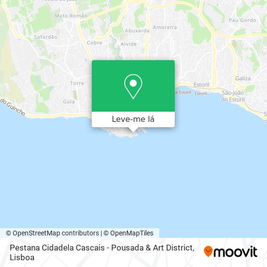 Pestana Cidadela Cascais - Pousada & Art District mapa