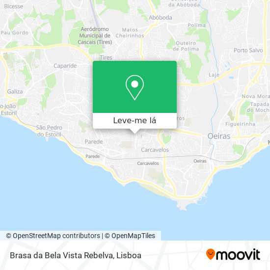 Brasa da Bela Vista Rebelva mapa