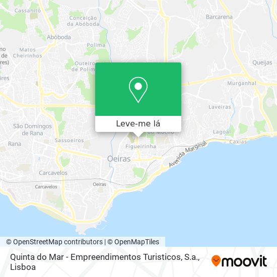 Quinta do Mar - Empreendimentos Turisticos, S.a. mapa