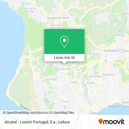 Alcatel - Lucent Portugal, S.a. mapa