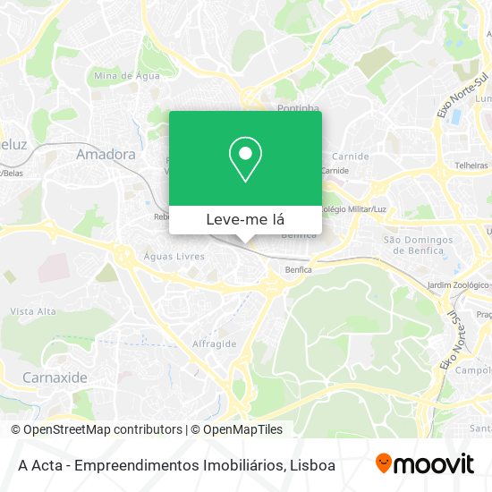 A Acta - Empreendimentos Imobiliários mapa