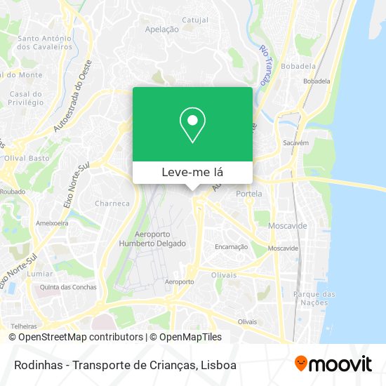 Rodinhas - Transporte de Crianças mapa