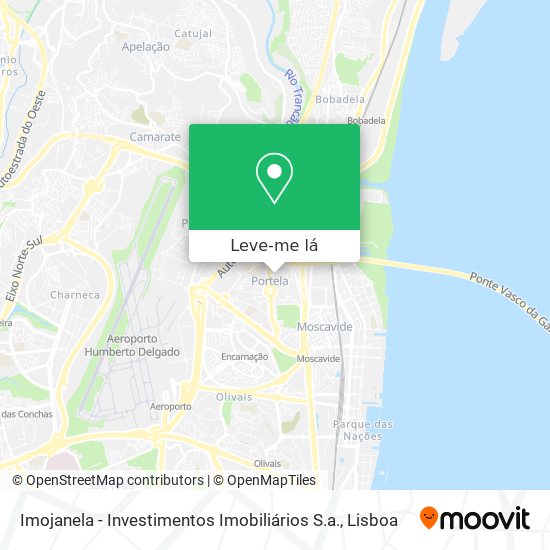 Imojanela - Investimentos Imobiliários S.a. mapa