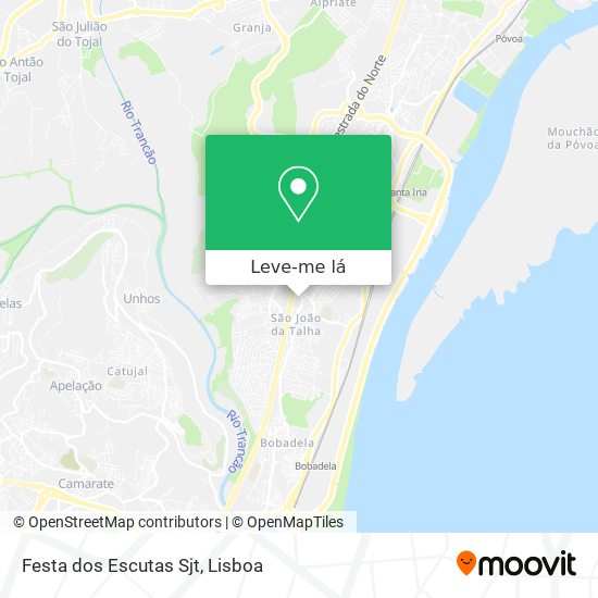 Festa dos Escutas Sjt mapa