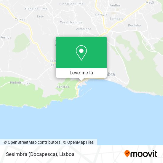 Sesimbra (Docapesca) mapa