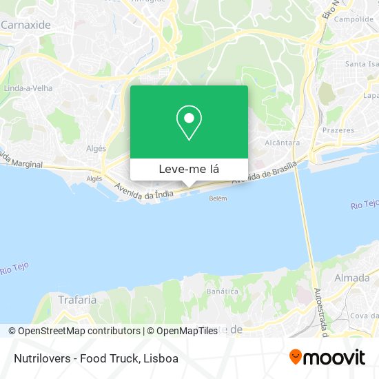 Nutrilovers - Food Truck mapa